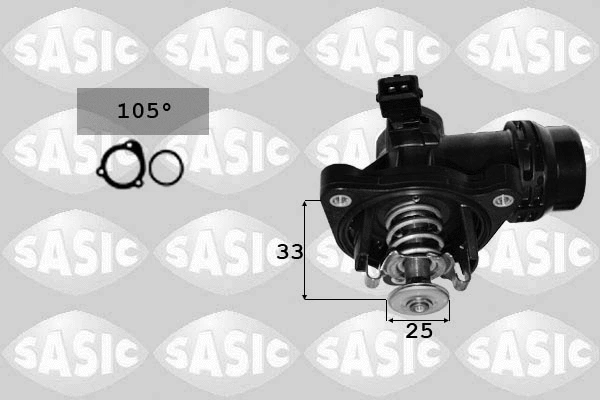 Thermostat, coolant (3306009)
