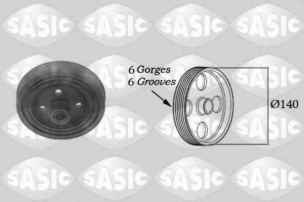 Belt Pulley, crankshaft (2156005)