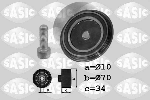 Deflection/Guide Pulley, timing belt (1706053)