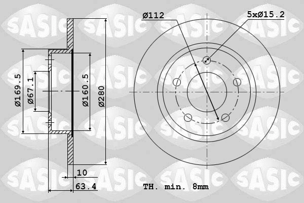 Brake Disc (9004848J)