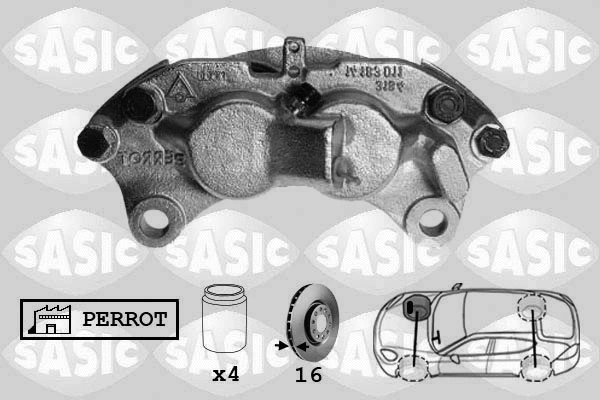 Brake Caliper (SCA6581)