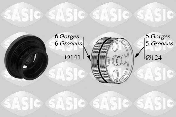 Belt Pulley, crankshaft (2156047)