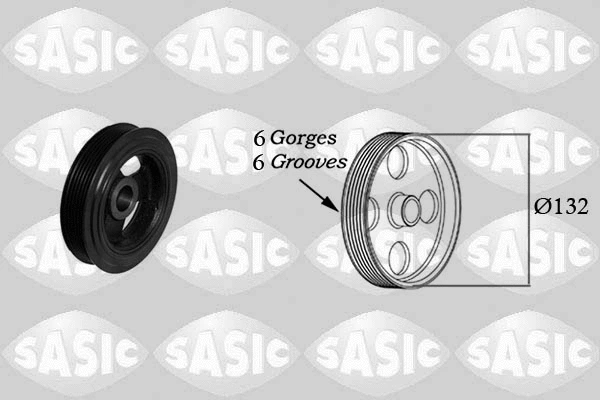 Belt Pulley, crankshaft (2156065)