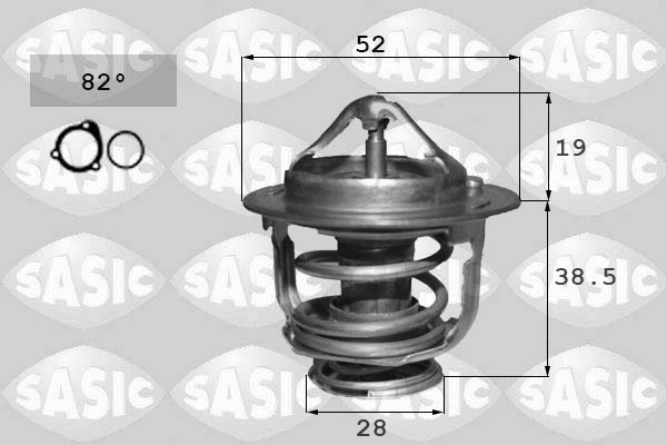 Thermostat, coolant (3306133)
