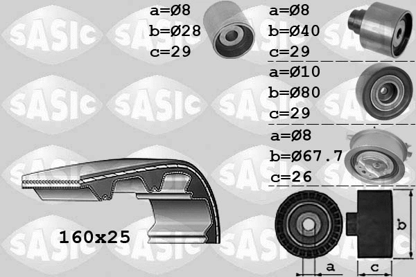 Timing Belt Kit (1756068)