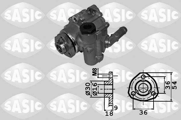 Hydraulic Pump, steering (7076071)
