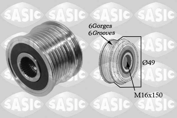 Alternator Freewheel Clutch (1676008)