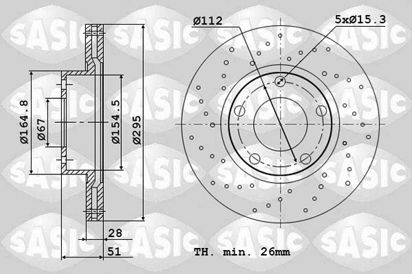 Brake Disc (6106240)