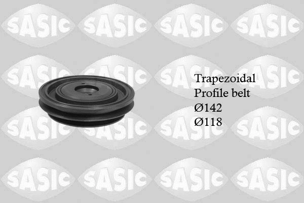 Belt Pulley, crankshaft (4000702)