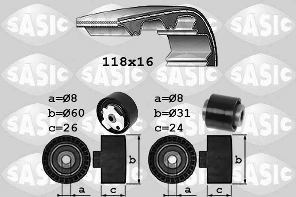 Timing Belt Kit (1750046)