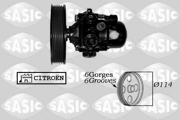 Hydraulic Pump, steering (7070025)