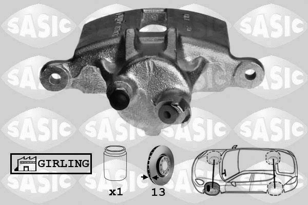 Brake Caliper (SCA6140)