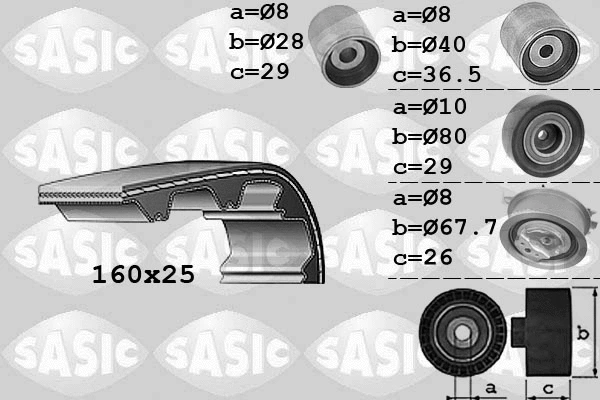 Timing Belt Kit (1756059)