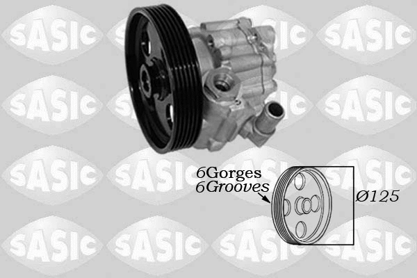 Hydraulic Pump, steering (7070038)
