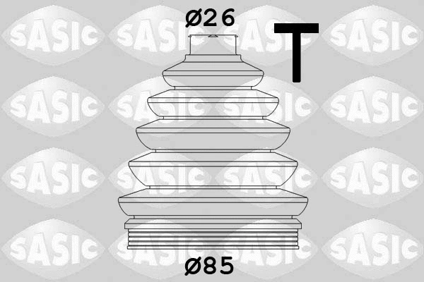 Bellow Kit, drive shaft (1906038)
