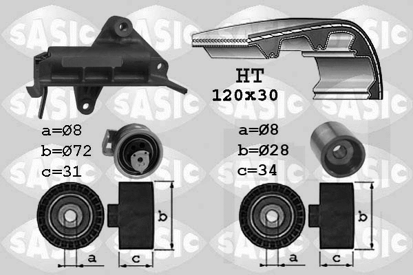 Timing Belt Kit (1756019)
