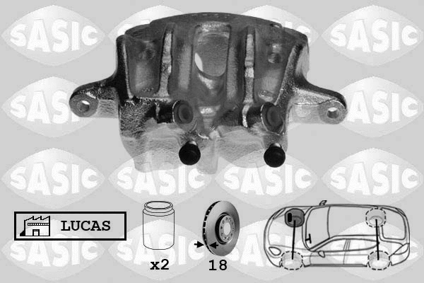 Brake Caliper (SCA0063)