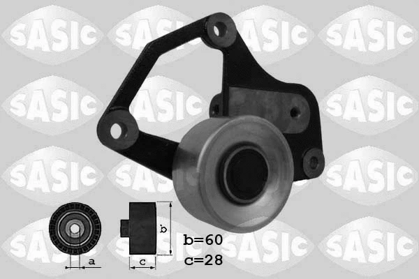 Deflection/Guide Pulley, V-ribbed belt (1620064)