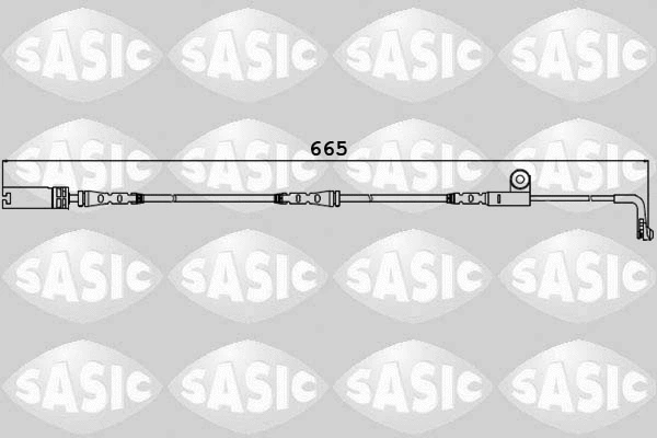 Warning Contact, brake pad wear (6236010)