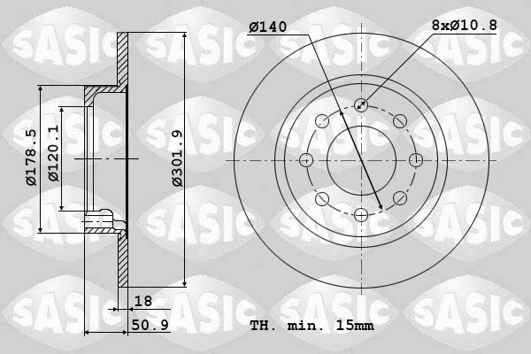 Brake Disc (6104033)
