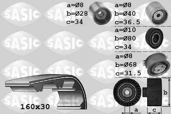 Timing Belt Kit (1756070)