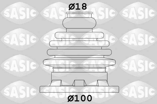 Bellow Kit, drive shaft (1906034)