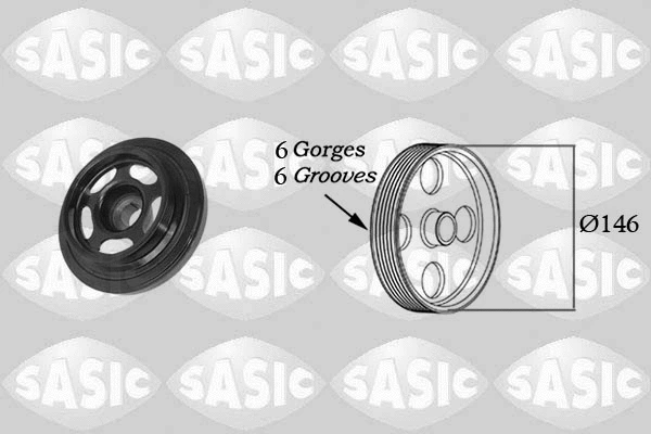 Belt Pulley, crankshaft (2156059)