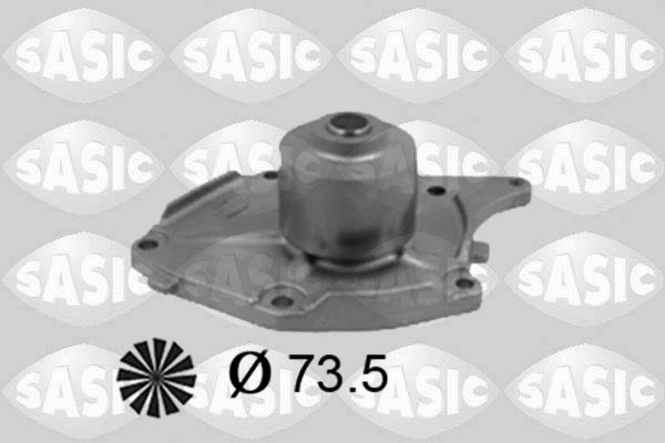 Water Pump, engine cooling (3604001)