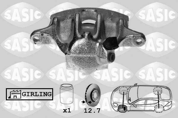 Brake Caliper (SCA6006)