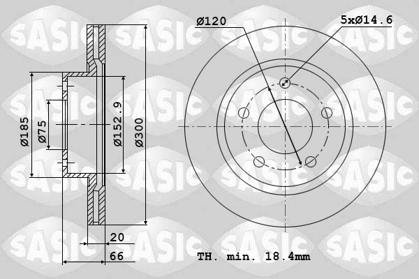 Brake Disc (6106140)