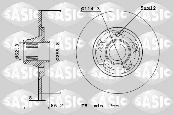 Brake Disc (6104035)