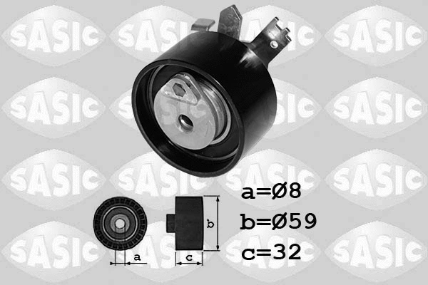 Tensioner Pulley, timing belt (1704023)
