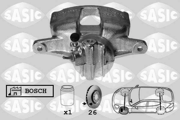 Brake Caliper (6500008)