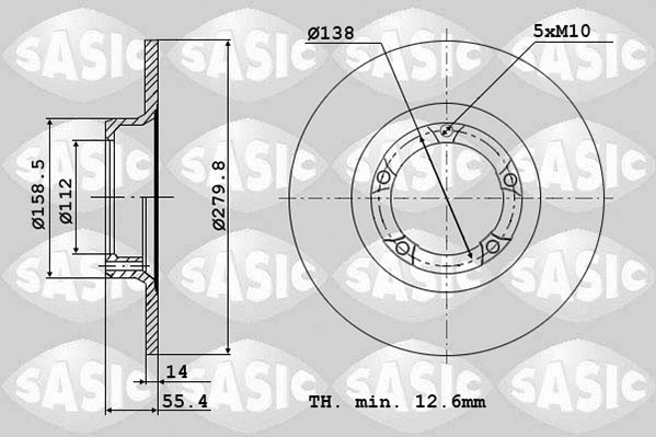 Brake Disc (2464694J)