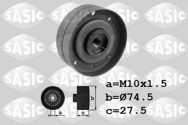Deflection/Guide Pulley, timing belt (1706067)