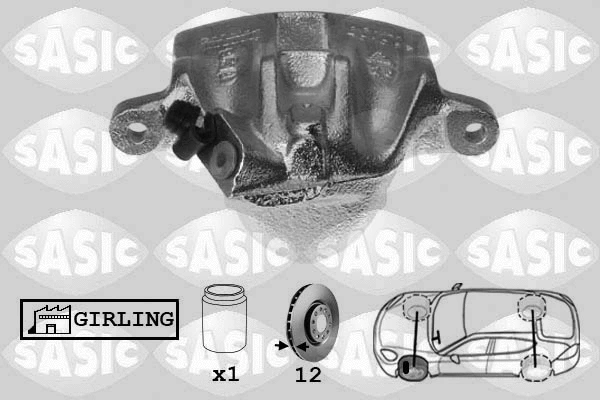 Brake Caliper (SCA6038)