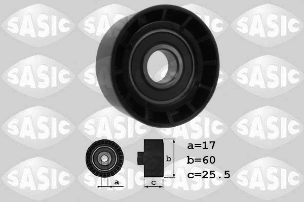 Deflection/Guide Pulley, V-ribbed belt (1624005)