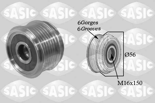 Alternator Freewheel Clutch (1676001)