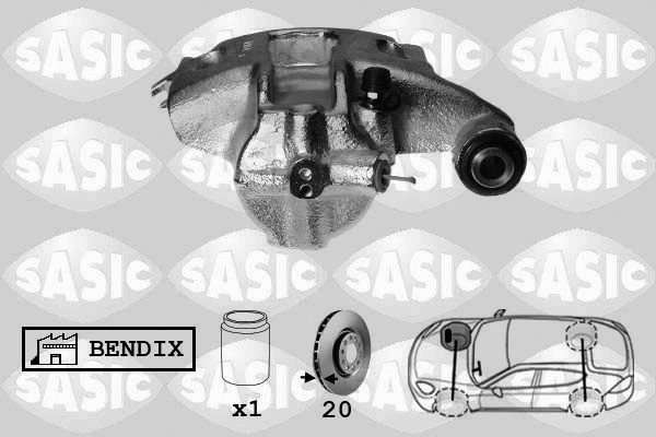 Brake Caliper (SCA0083)