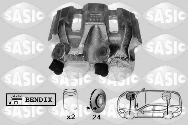 Brake Caliper (SCA4027)