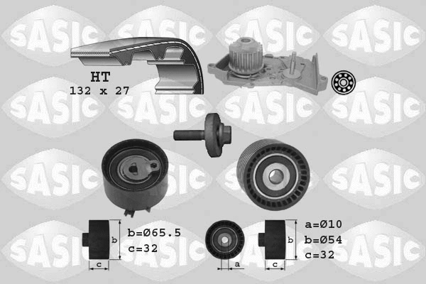 Water Pump & Timing Belt Kit (3904036)