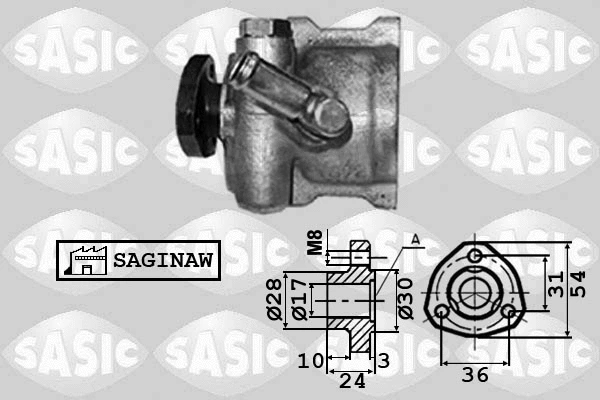Hydraulic Pump, steering (7076030)