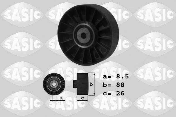 Deflection/Guide Pulley, V-ribbed belt (1624045)