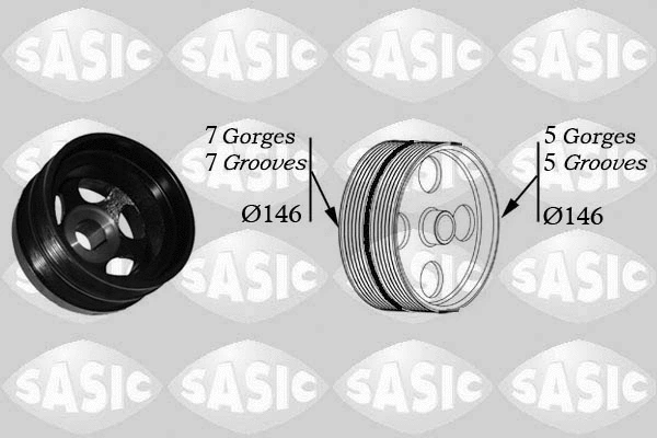 Belt Pulley, crankshaft (2156069)