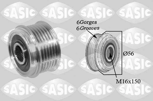 Alternator Freewheel Clutch (1676020)