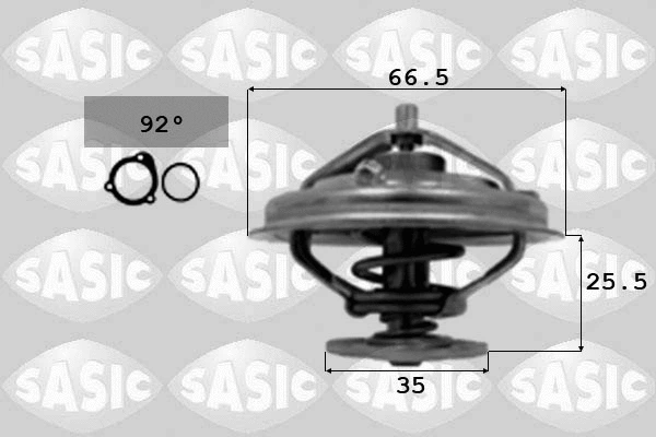 Thermostat, coolant (3306075)