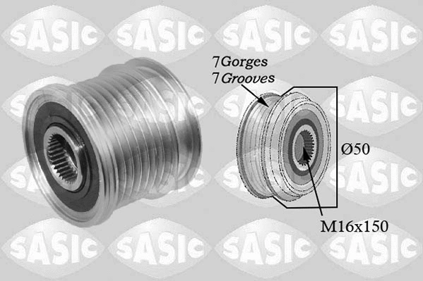Alternator Freewheel Clutch (1676019)
