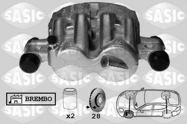 Brake Caliper (6500062)