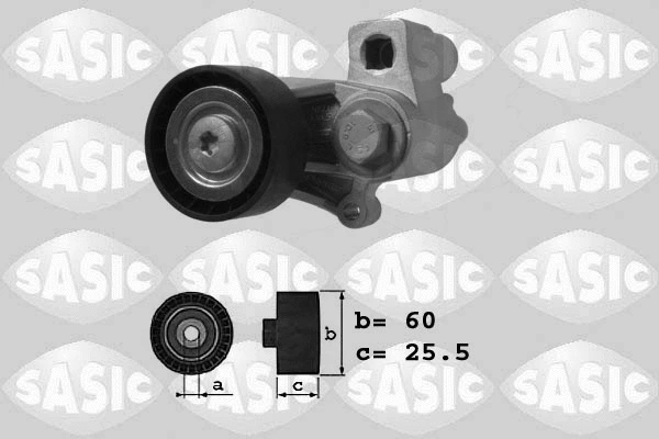 Belt Tensioner, V-ribbed belt (1620021)