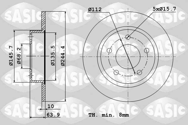 Brake Disc (9004588J)